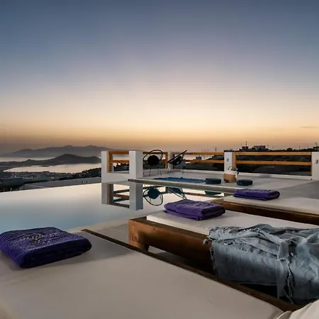 Naxos Skyline Luxury 빌라 Agkidia