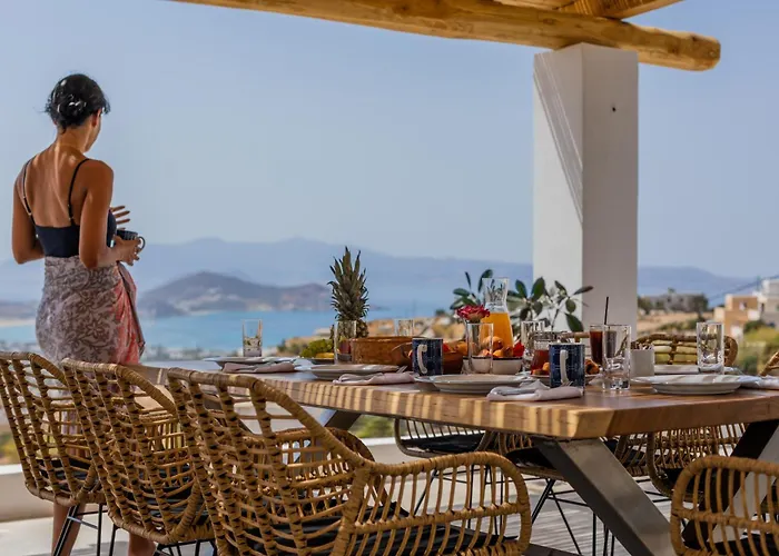 Naxos Skyline Luxury Willa Agkidia